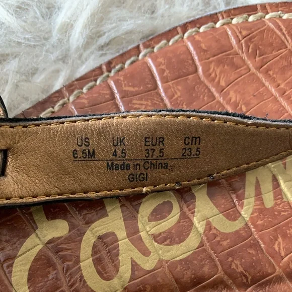 LEATHER Sam Edelman Sandals - Picture 2 of 4